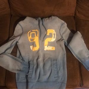 Blue Ombré Abercrombie Hoodie